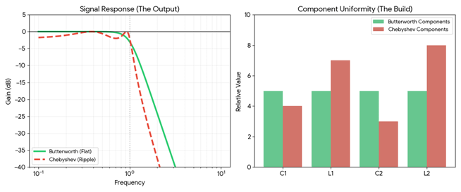 signal response and component uniformity