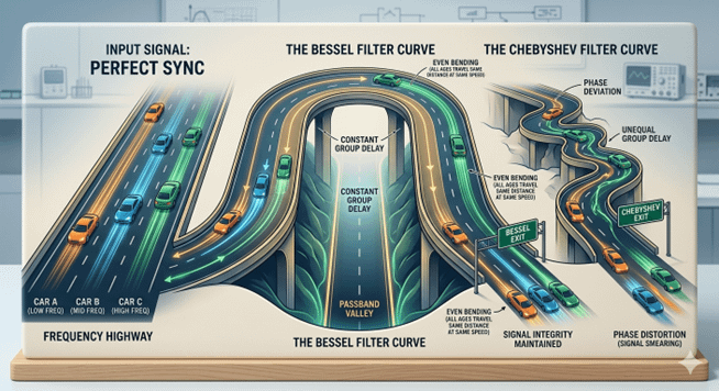 bessel-filter-curve-graphic